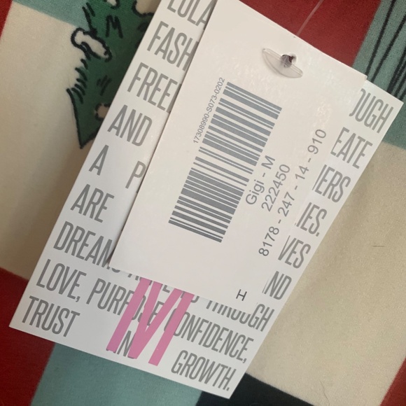 Vintage/Retro Christmas Santa  — SUPER SOFT LulaRoe GIGI -- NEW w/tags! Size: M - Picture 5 of 7